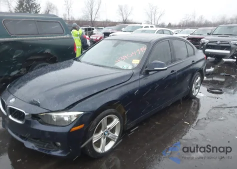 2014 BMW 320I xDrive z USA, uszkodzony, nr VIN WBA3C3G50ENS67850